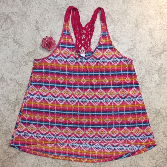 Tops - Pink Racer Back Top